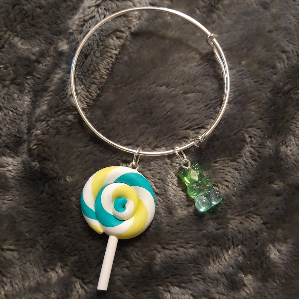 Lollipop Gummy Bear Bracelet